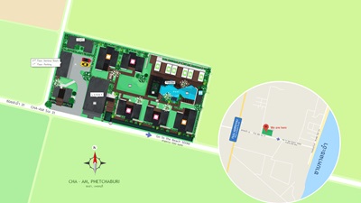 layout-Mawadee Island Resort Cha Am