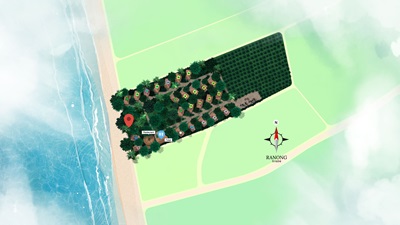 layout-กรีน บีช ฮัท เกาะพยาม ระนอง